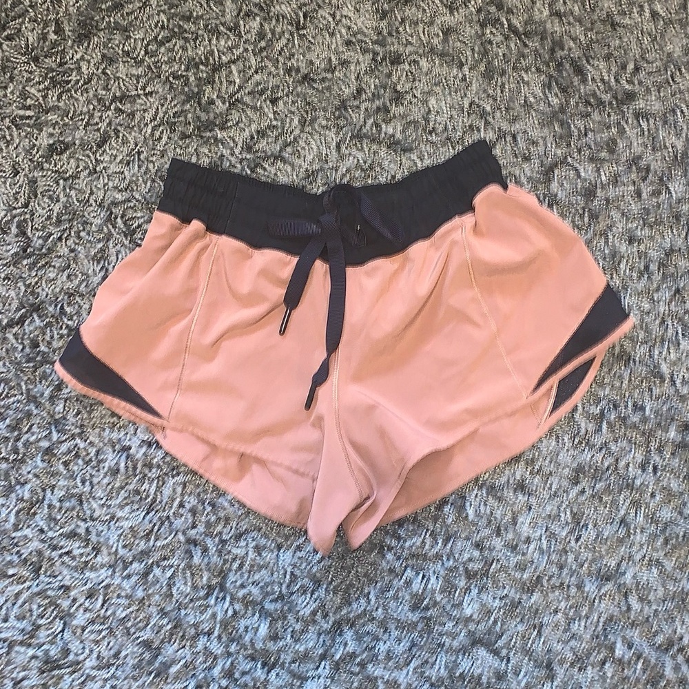 Lululemon Tan Hotty Hot Shorts